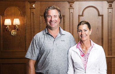 Mike Burrows - Head-Pro, Michaela Magerle - Proette, GCC Lärchenhof