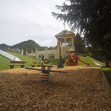 Outdoor play area