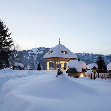 Abendstimmung am Lärchenhof