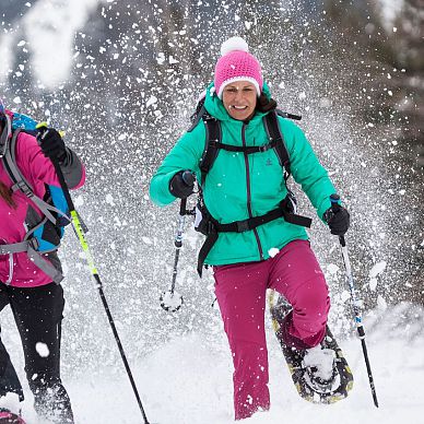 Mit Schneeschuhen ins Winterglück