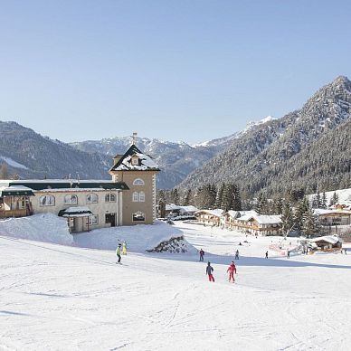 Skihang direkt am Hotel