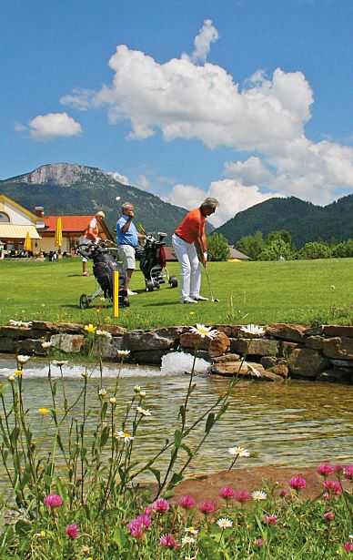 Golf clubhouse with views to the Steinplatte