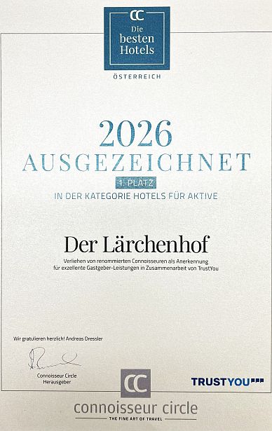 Zertifikat mit der Aufschrift: